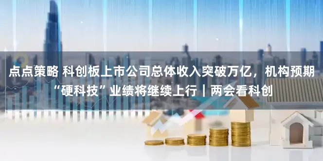 点点策略 科创板上市公司总体收入突破万亿，机构预期“硬科技”业绩将继续上行｜两会看科创